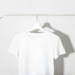 Bright White Rail Tee