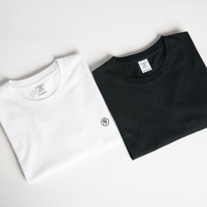 Monochrome Fold Duo Tee